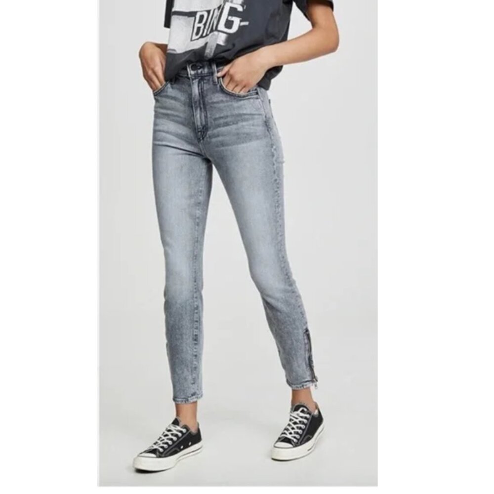 NWOT | MOTHER Swooner Ankle Zip | 28